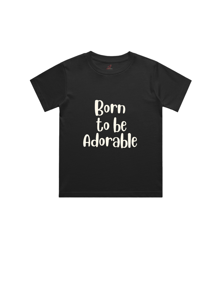 Born to Be Adorable Tee – Custom from Glamlittles