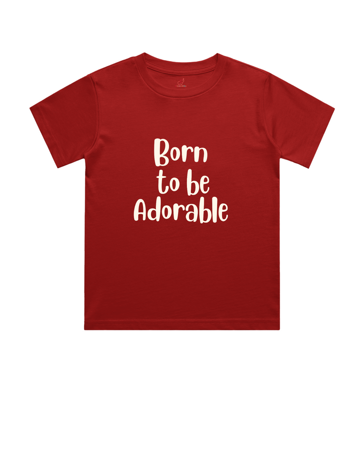 Born to Be Adorable Tee – Custom from Glamlittles