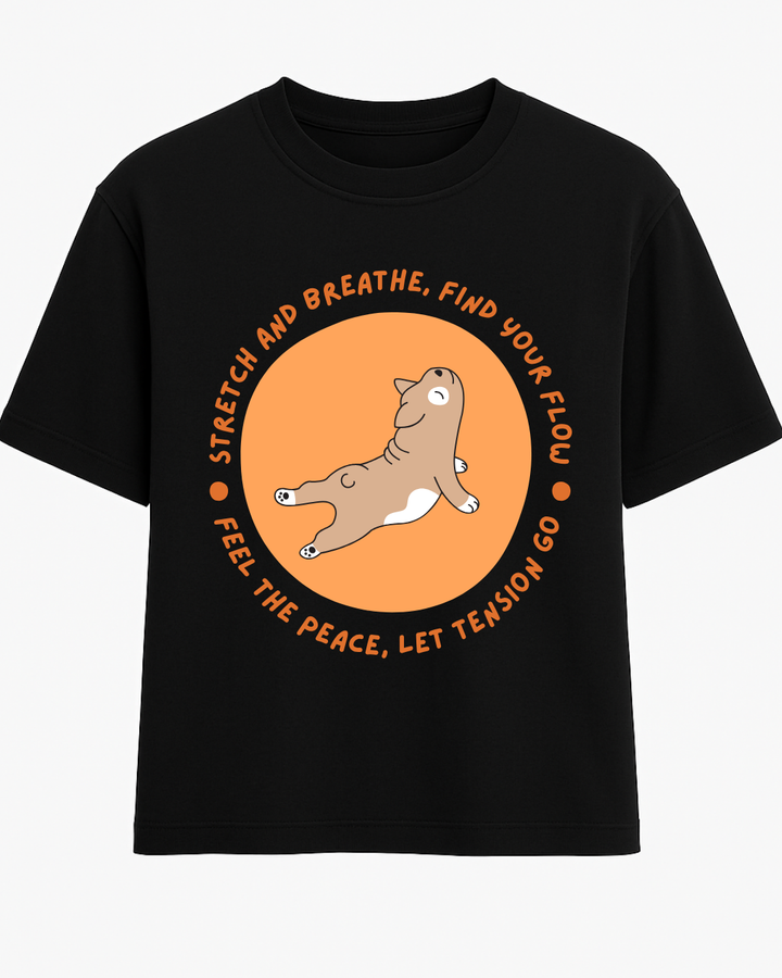 Oversized Paw Stretch T-shirt – Custom from Glamlittles