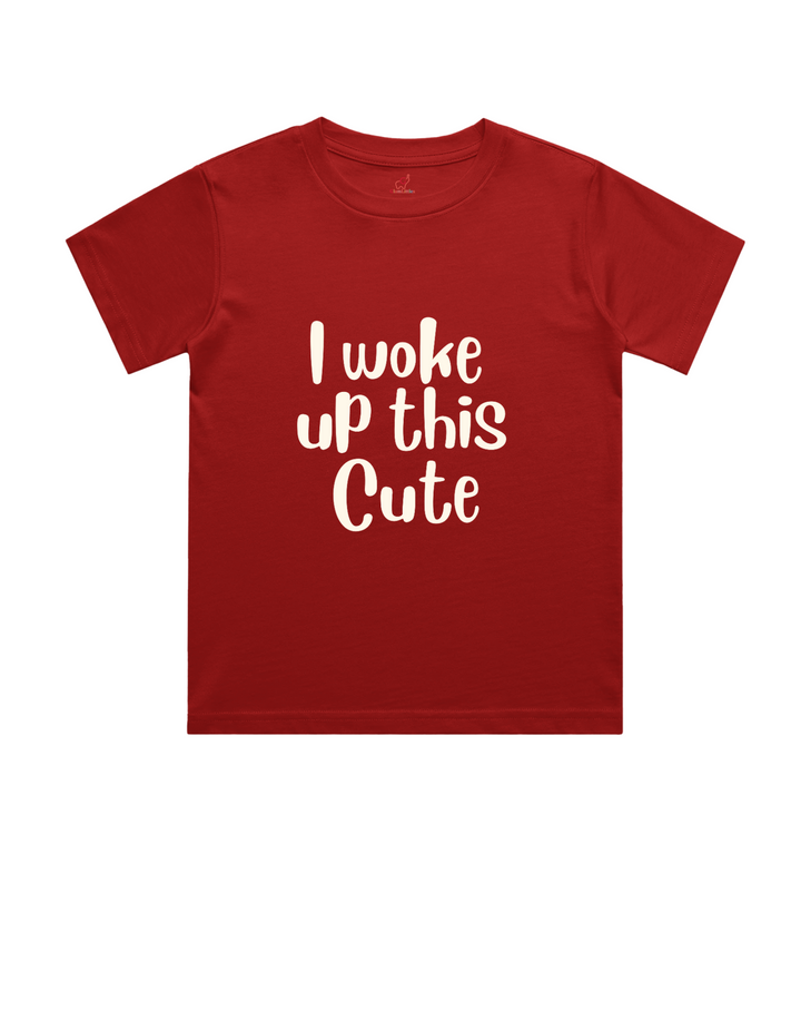Woke Up this cute - T-shirt – Custom from Glamlittles