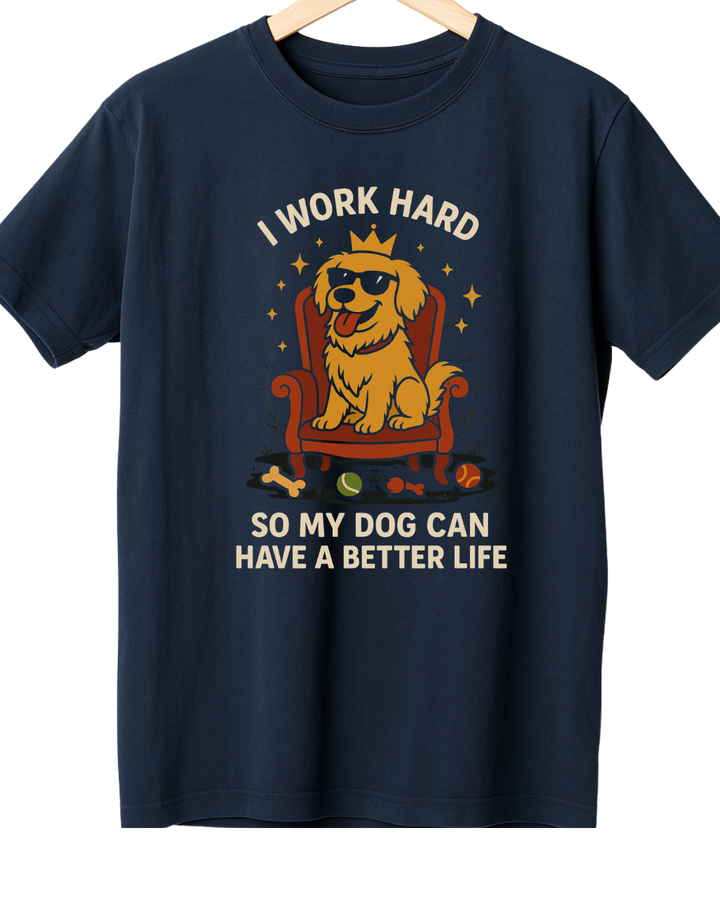 Funny Dog Lover Oversized T-Shirt – Custom from Glamlittles