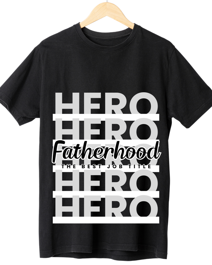 Dad Best Job Title T-shirt – Custom from Glamlittles