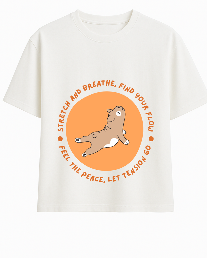 Oversized Paw Stretch T-shirt – Custom from Glamlittles