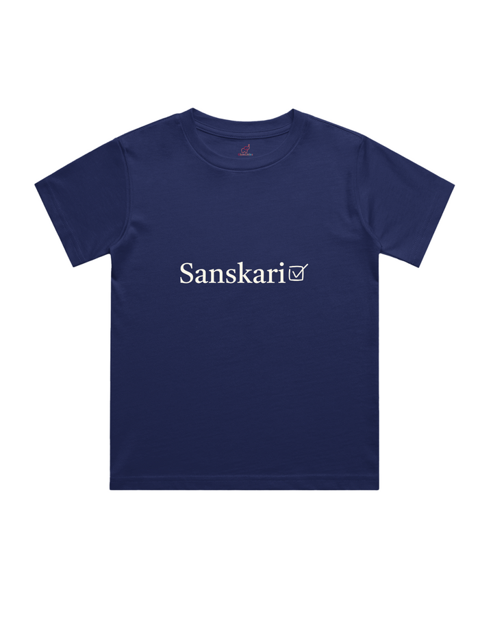 Sanskari Tee – Custom from Glamlittles