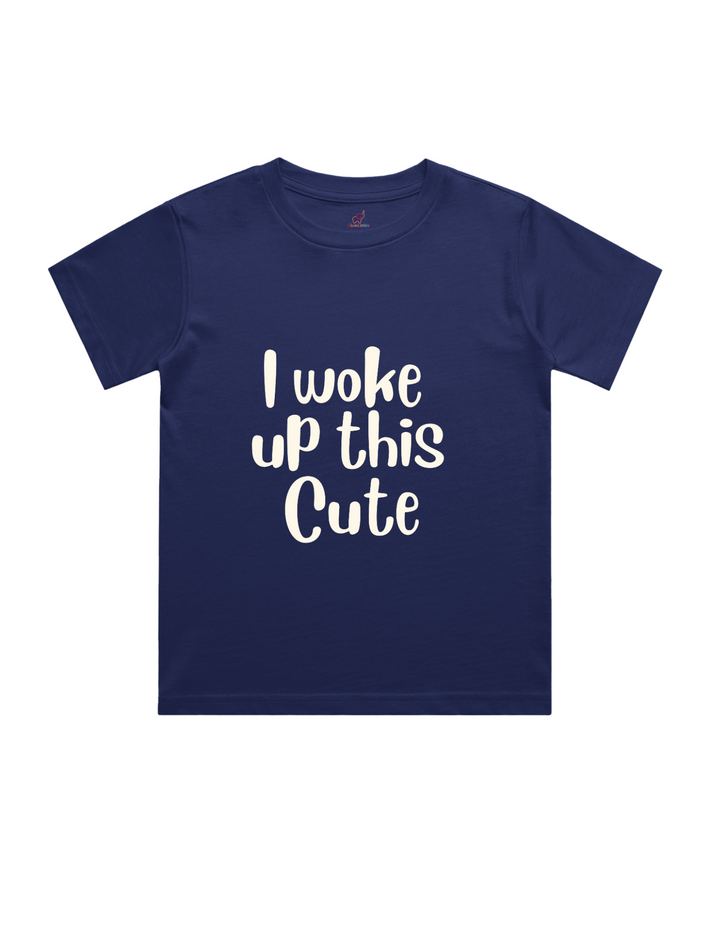 Woke Up this cute - T-shirt – Custom from Glamlittles