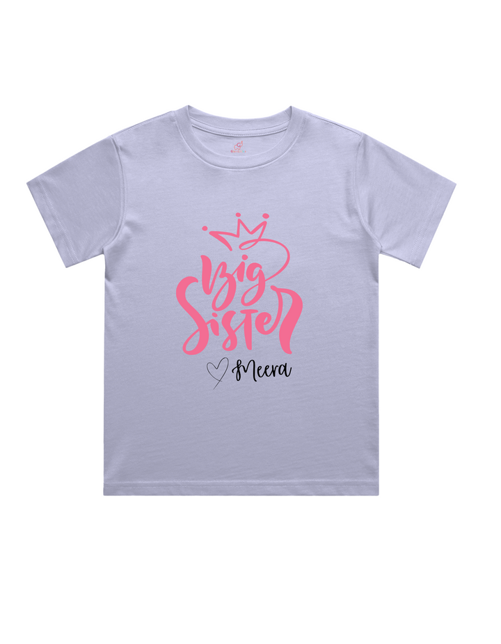 Promoted to Big Sister T-Shirt – Custom from Glamlittles