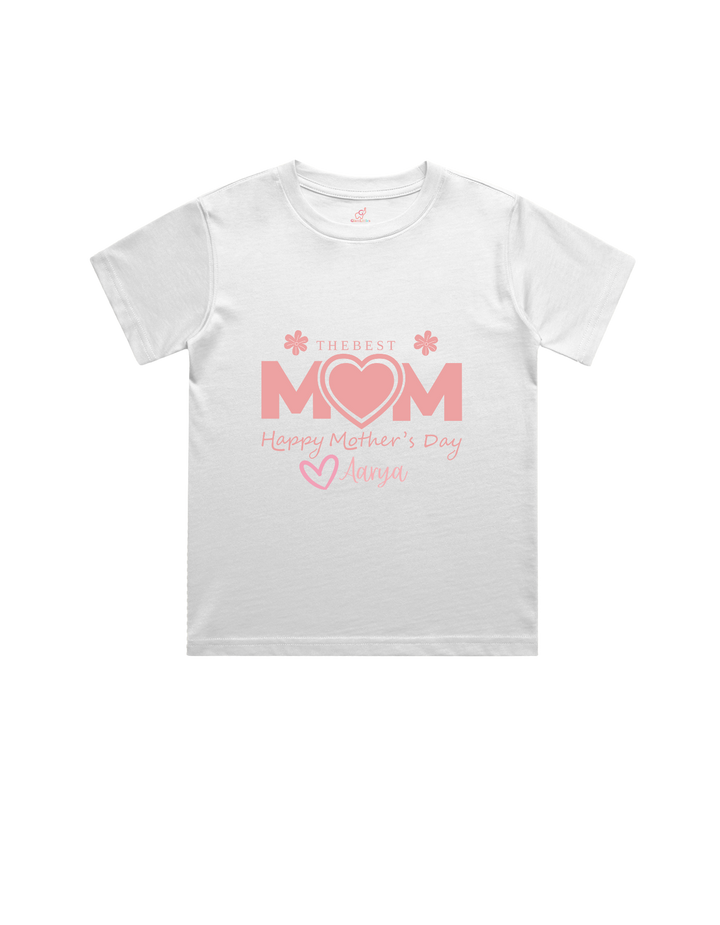 The Best Mom – Happy Mother’s Day T-Shirt – Custom from Glamlittles