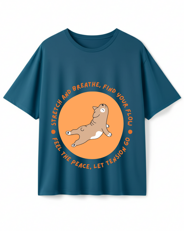 Oversized Paw Stretch T-shirt – Custom from Glamlittles
