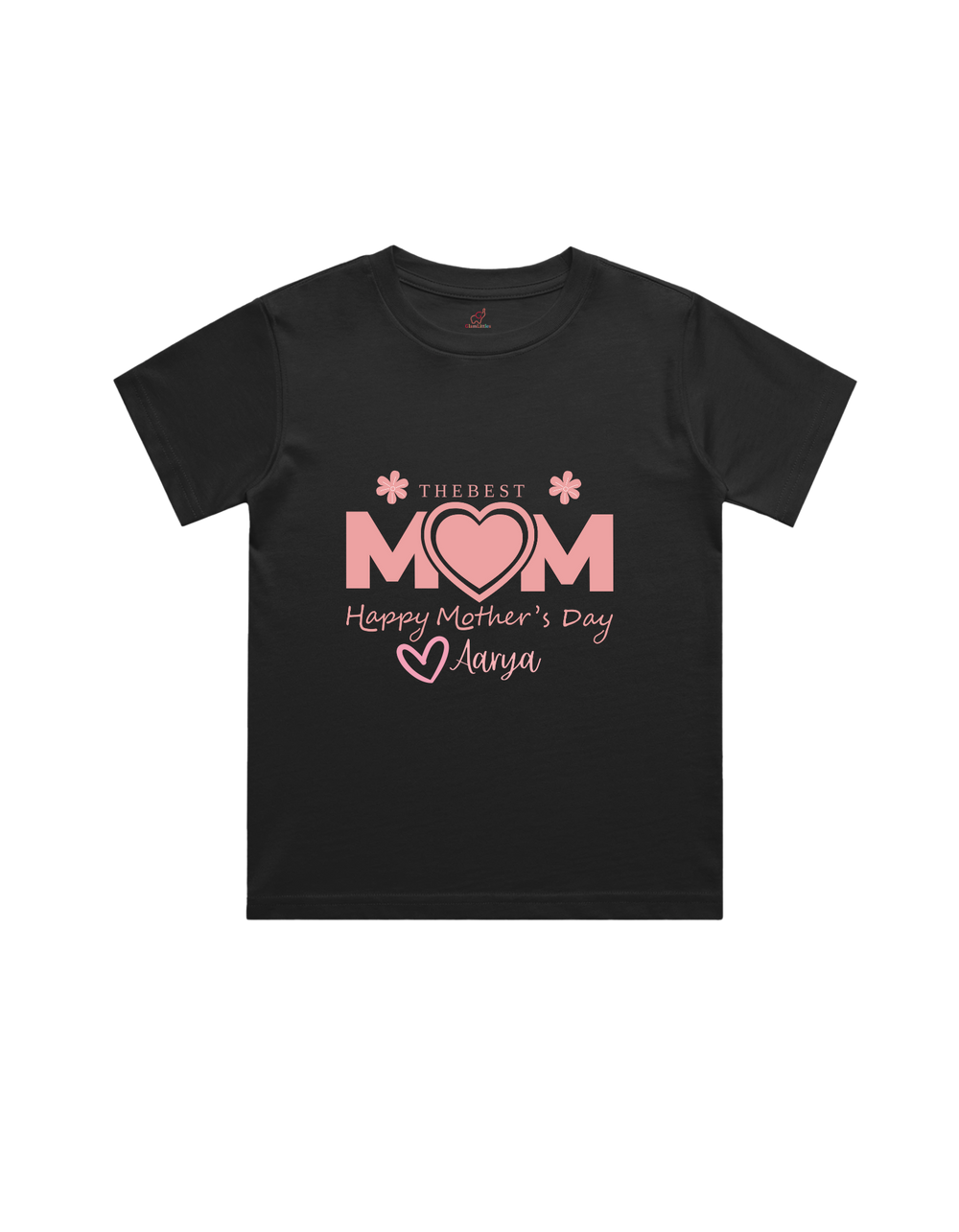 The Best Mom – Happy Mother’s Day T-Shirt – Custom from Glamlittles