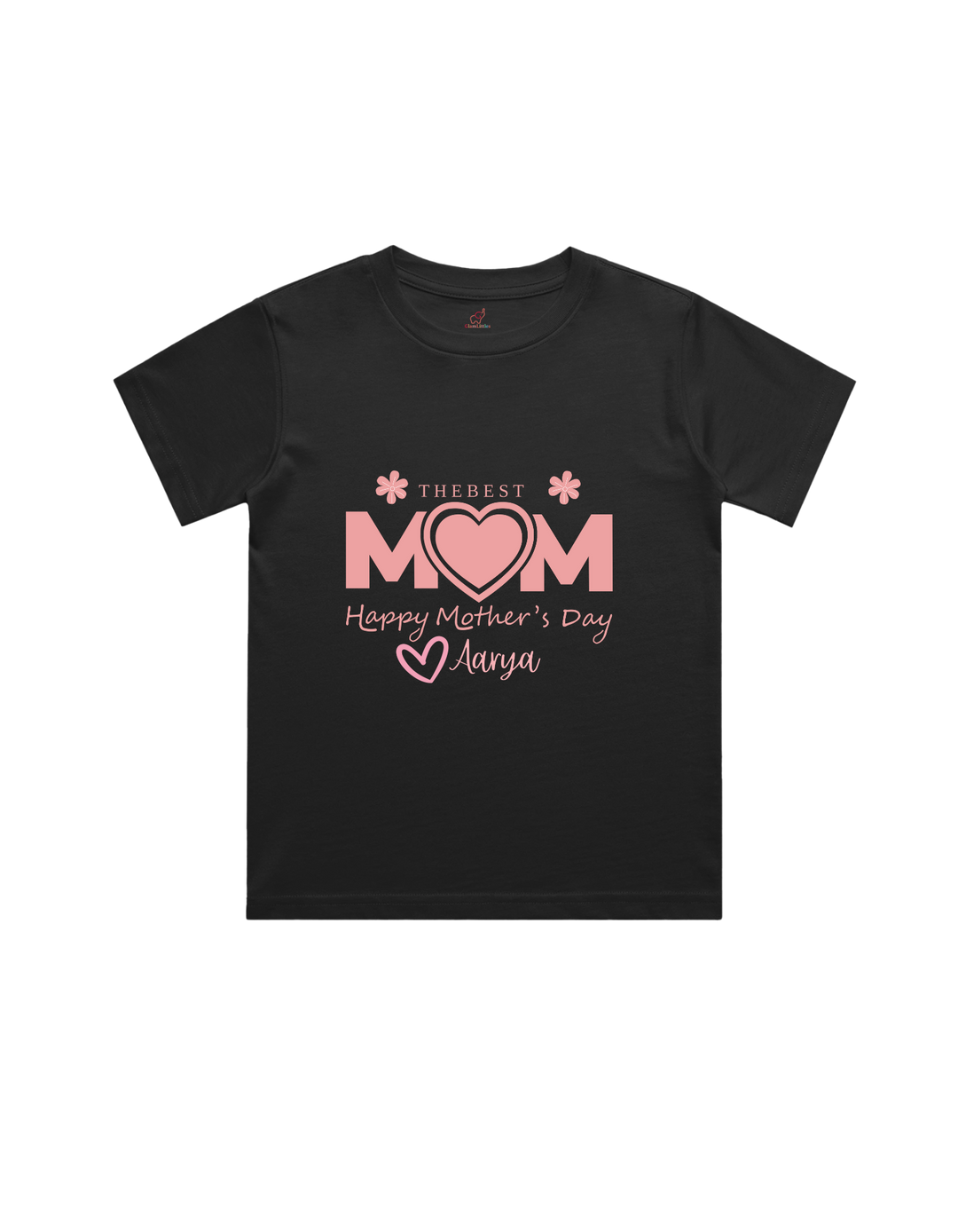 The Best Mom – Happy Mother’s Day T-Shirt – Custom from Glamlittles
