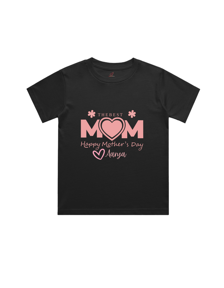 The Best Mom – Happy Mother’s Day T-Shirt – Custom from Glamlittles