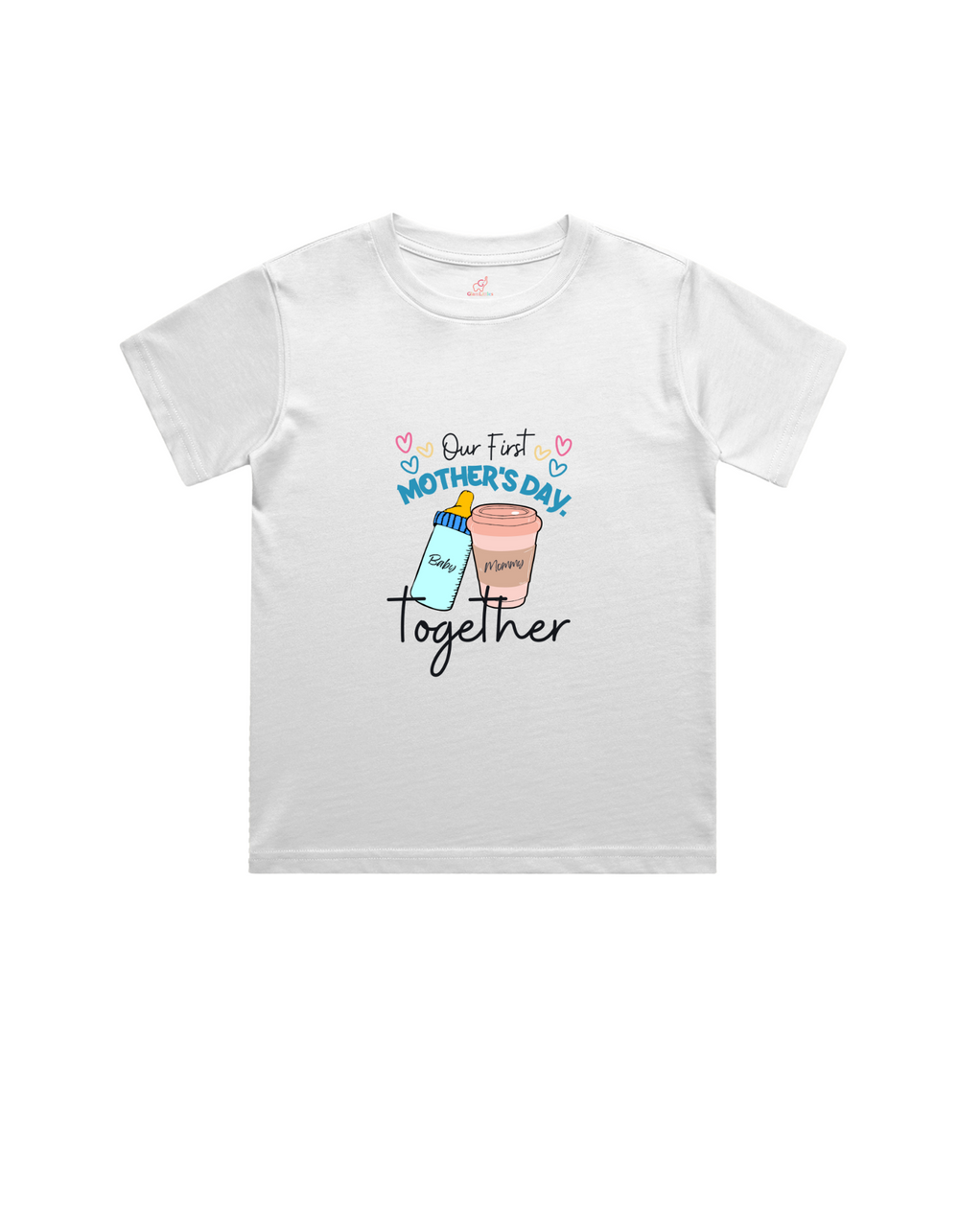 Our First Mother’s Day Together – Matching Mom & Baby T-Shirt Set – Custom from Glamlittles