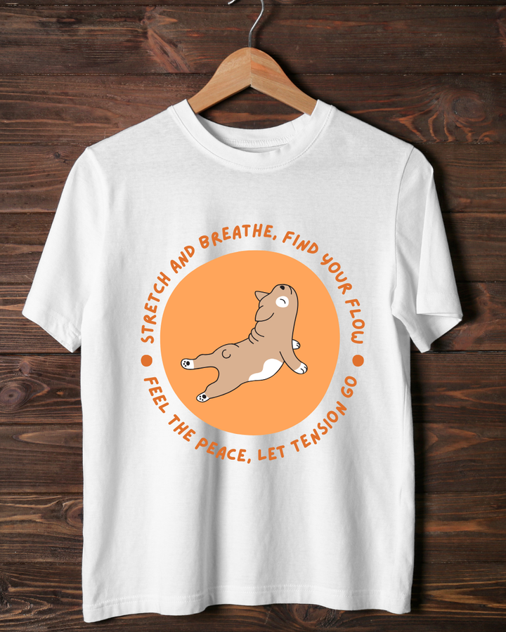 Stretch and Breathe T-Shirt – Custom from Glamlittles