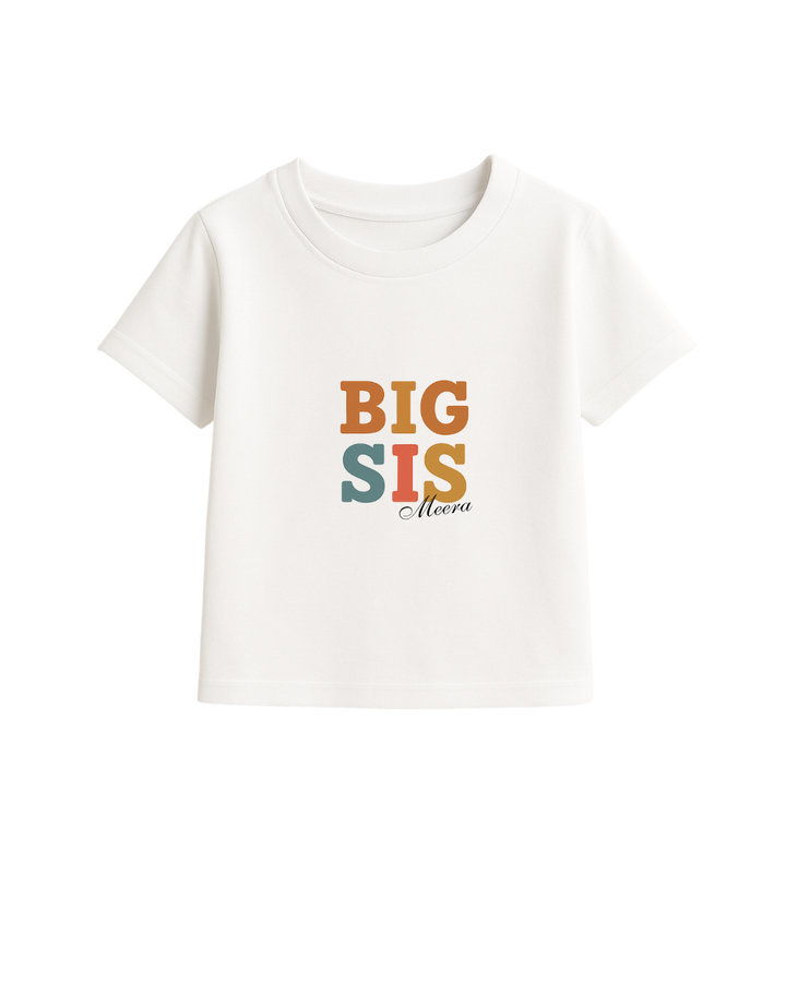 Personalized Sibling T-Shirt & Romper Set – Custom Names