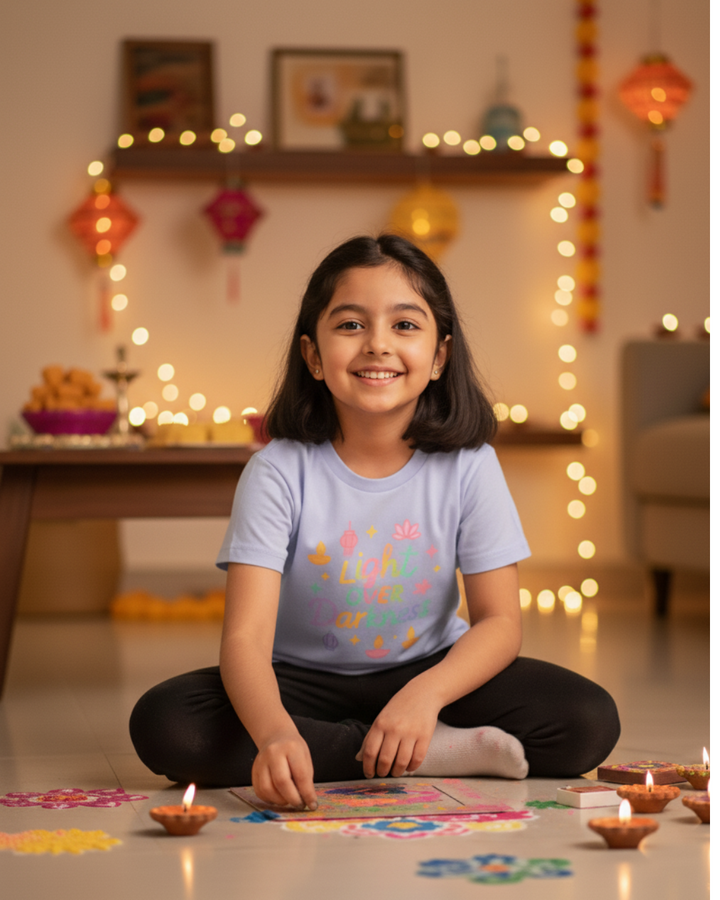 πΈ Light Over Darkness Pastel Tee β Unisex Festive Edition