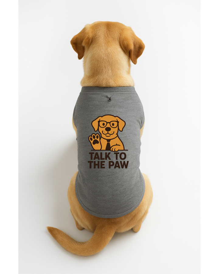 Talk to the Paw β Sassy Dog T-Shirt πΎπ