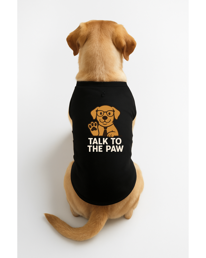 Talk to the Paw β Sassy Dog T-Shirt πΎπ