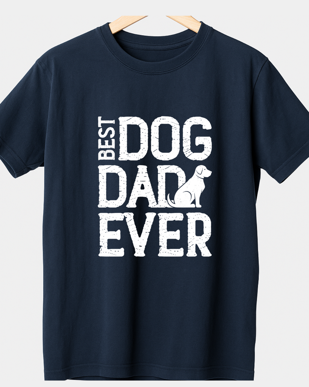 Best Dog Dad T-Shirt – Custom from Glamlittles