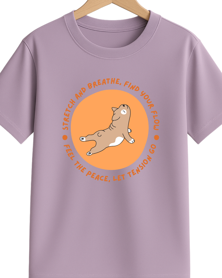 Stretch and Breathe T-Shirt – Custom from Glamlittles