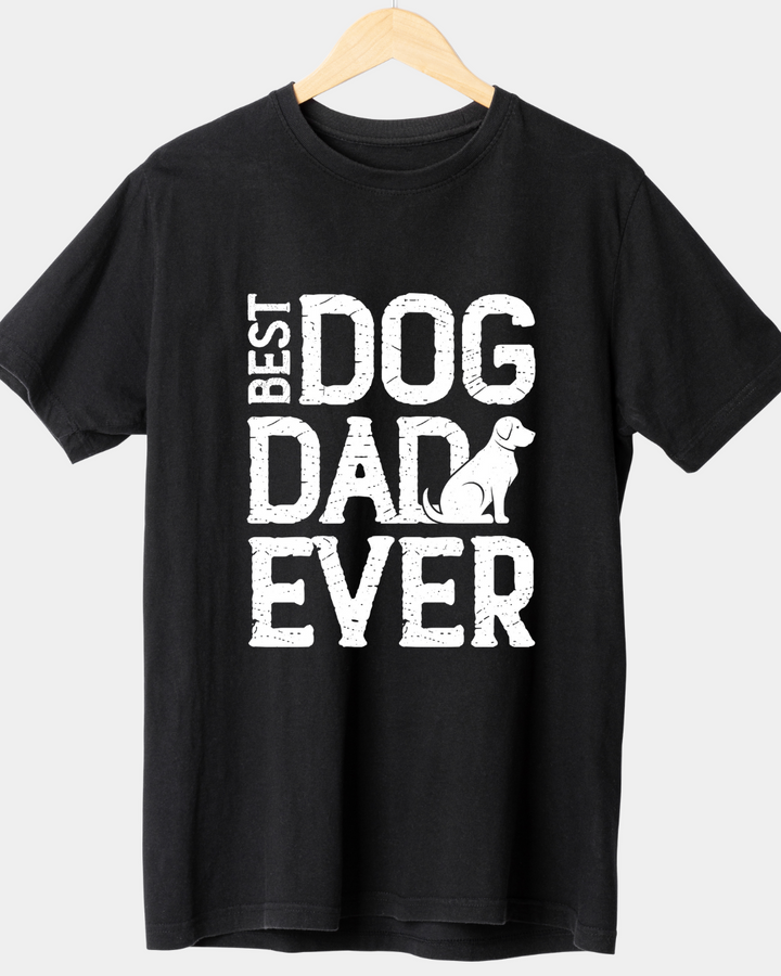 Best Dog Dad T-Shirt – Custom from Glamlittles