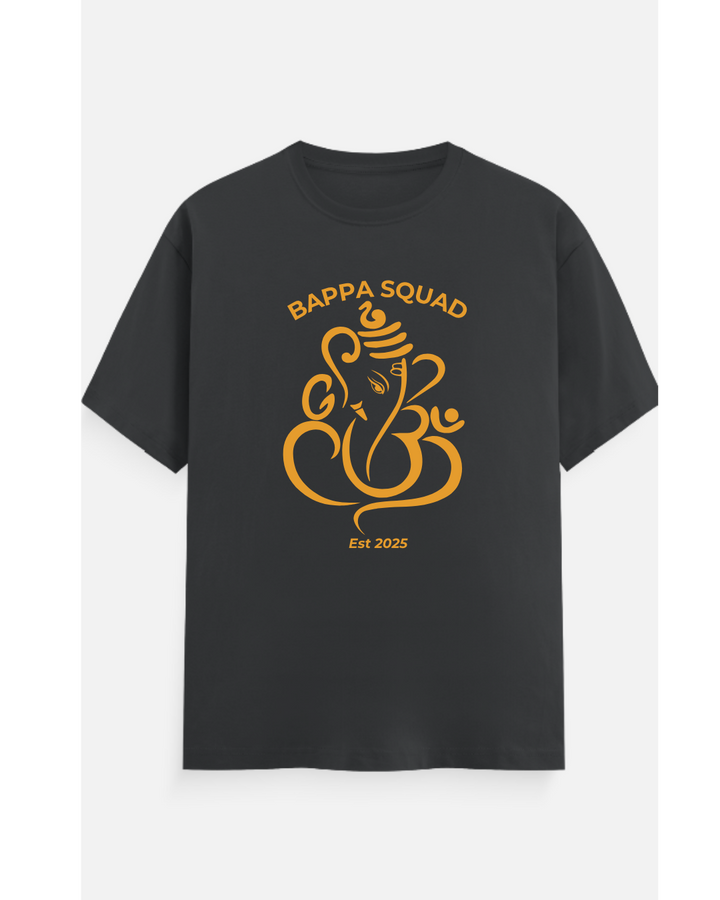 Bappa Squad Family Matching T-Shirt Set – Ganesh Chaturthi 2025 Edition