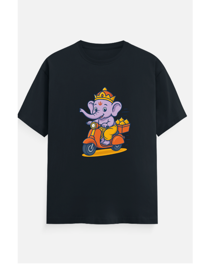 Ganpati On-The-Go T-Shirt – Powered by Modaks!