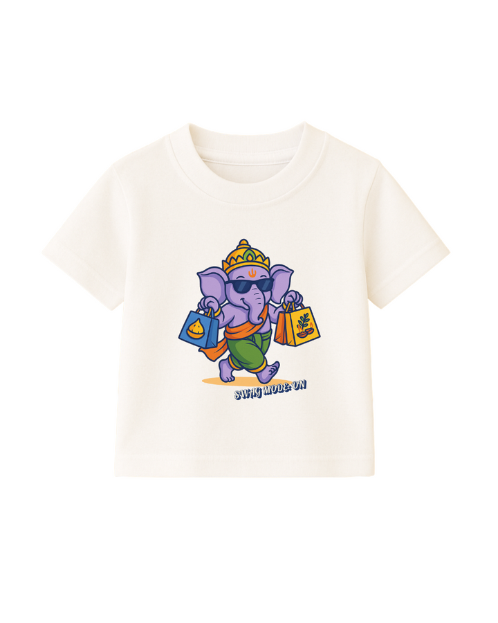 Swag Mode On Ganpati T-Shirt for Kids – Cool Bappa