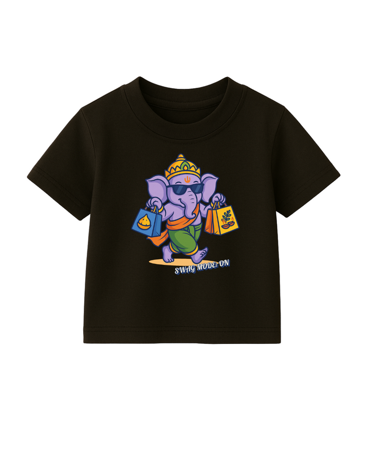 Swag Mode On Ganpati T-Shirt for Kids – Cool Bappa