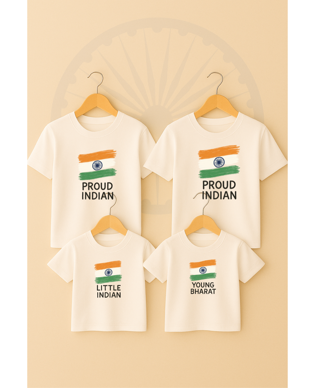 Proud Indian Kids & Family T-Shirts – Independence Day Special