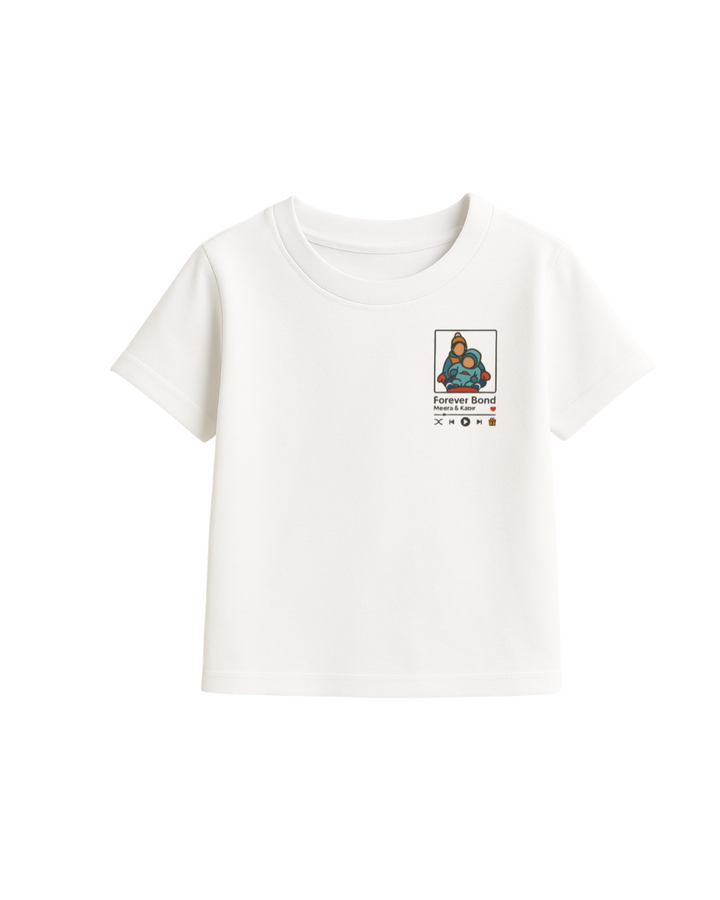 Forever Bond Sibling Tee – Personalized Embroidery from Your Photo