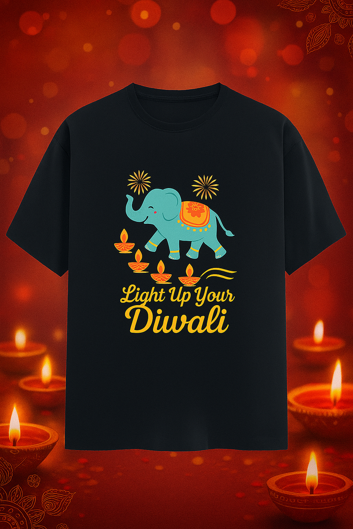 Your Festive Wear – Light Up Your Diwali Tee - Classic Fit