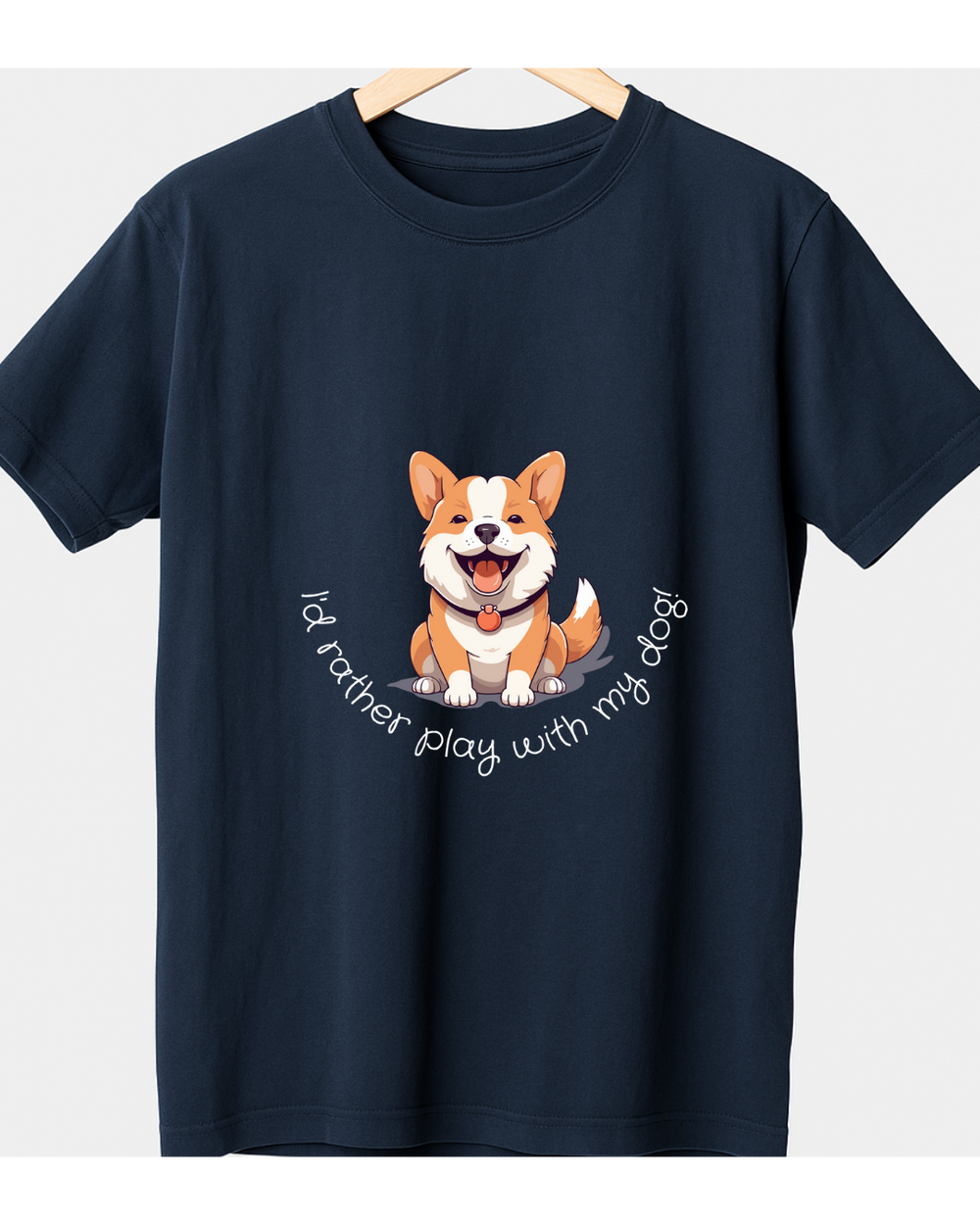Play with My Dog Oversized T-shirt – Custom from Glamlittles