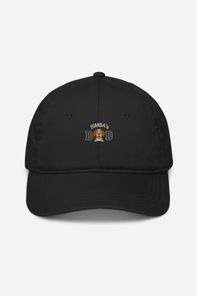 Beagle Embroidered Dad Cap – Custom Dog Name Baseball Hat – Custom from Glamlittles
