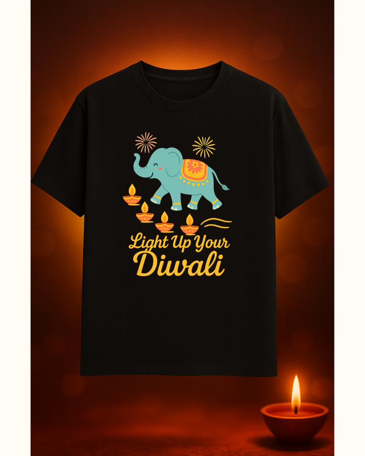 Your Festive Wear – Light Up Your Diwali Tee - Classic Fit