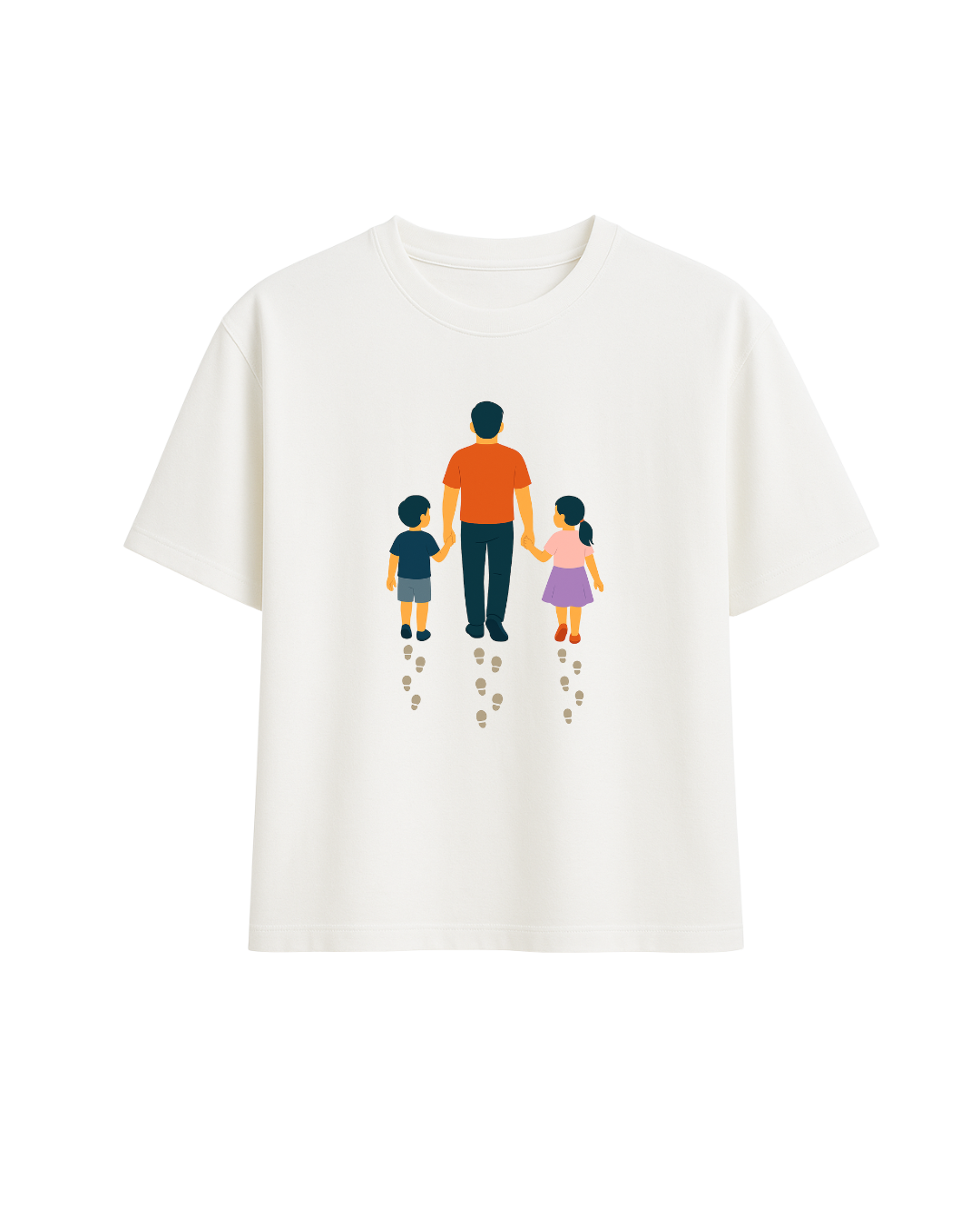 Daddy & Kids Custom T-Shirt – Personalized Family Combo – Custom from Glamlittles