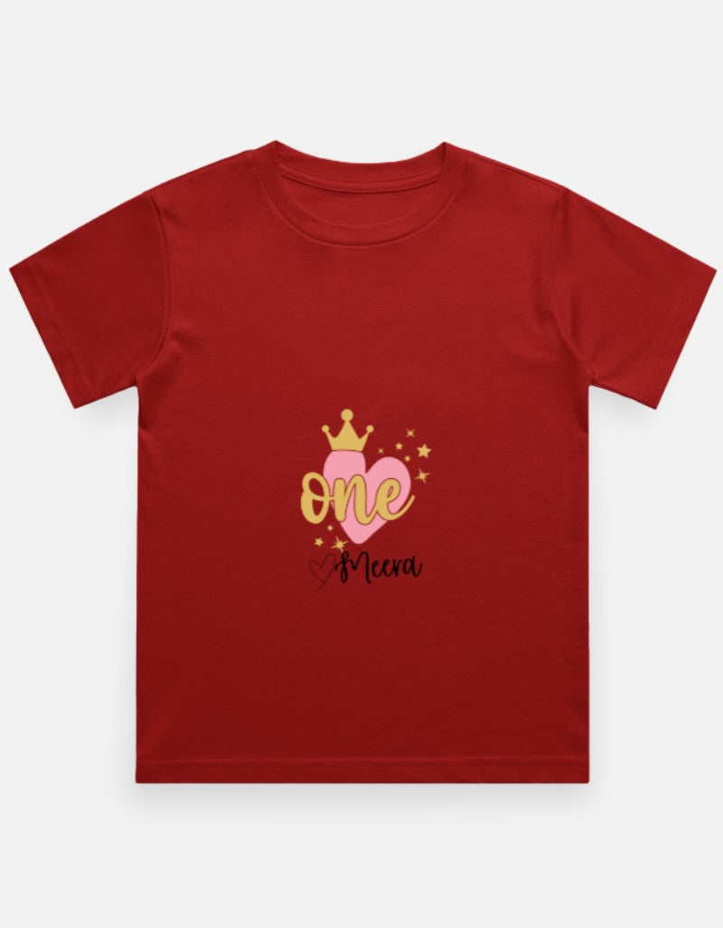 Baby's 1st Birthday T-Shirt - Personalized First Birthday Tee – Custom from Glamlittles