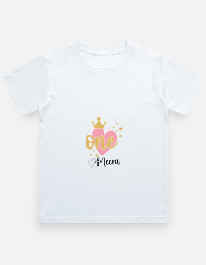 Baby's 1st Birthday T-Shirt - Personalized First Birthday Tee – Custom from Glamlittles