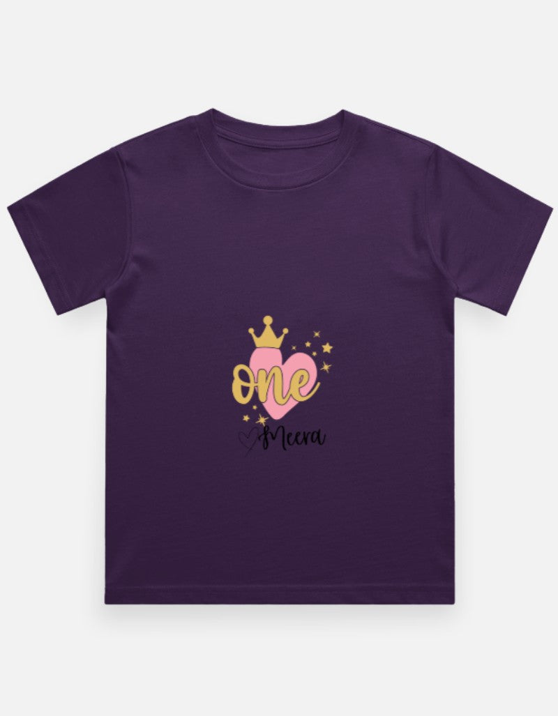 Baby's 1st Birthday T-Shirt - Personalized First Birthday Tee – Custom from Glamlittles