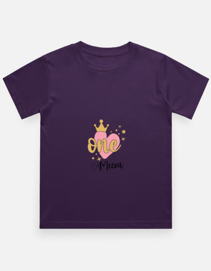 Baby's 1st Birthday T-Shirt - Personalized First Birthday Tee – Custom from Glamlittles