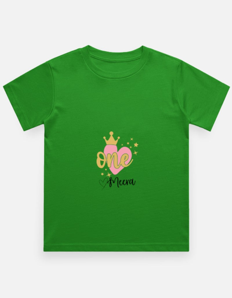 Baby's 1st Birthday T-Shirt - Personalized First Birthday Tee – Custom from Glamlittles