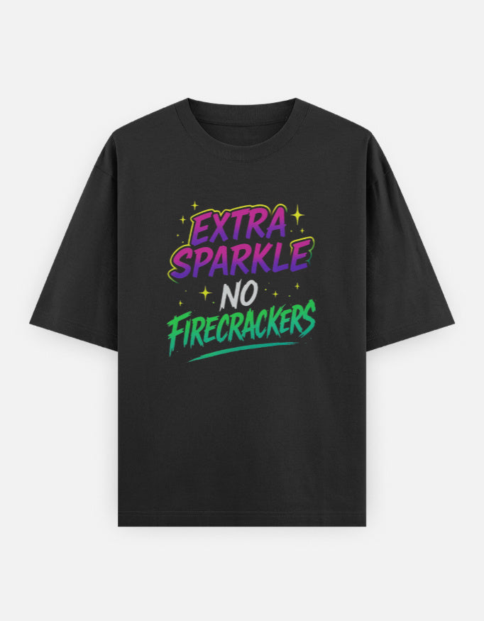 Eco-Friendly Diwali Oversized T-Shirt