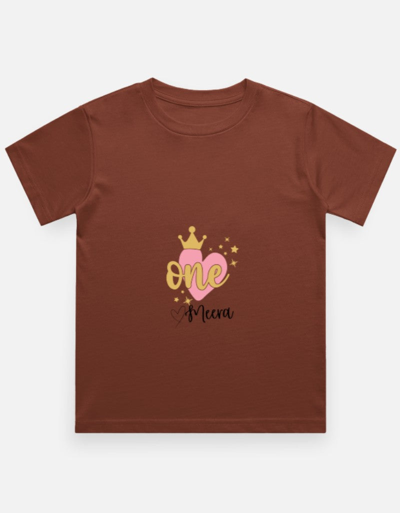 Baby's 1st Birthday T-Shirt - Personalized First Birthday Tee – Custom from Glamlittles
