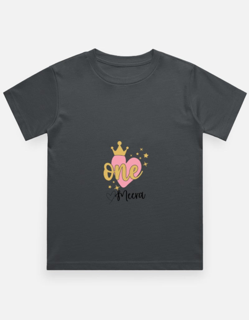 Baby's 1st Birthday T-Shirt - Personalized First Birthday Tee – Custom from Glamlittles