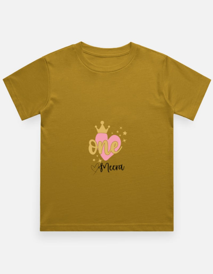 Baby's 1st Birthday T-Shirt - Personalized First Birthday Tee – Custom from Glamlittles