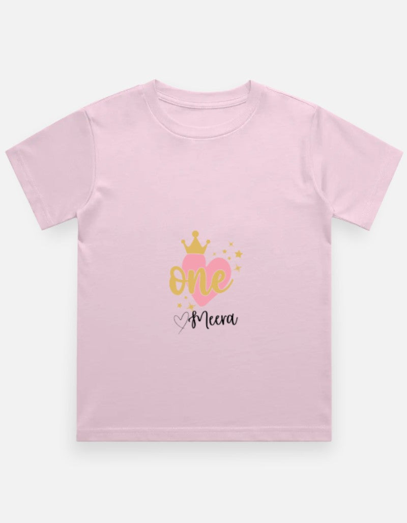 Baby's 1st Birthday T-Shirt - Personalized First Birthday Tee – Custom from Glamlittles