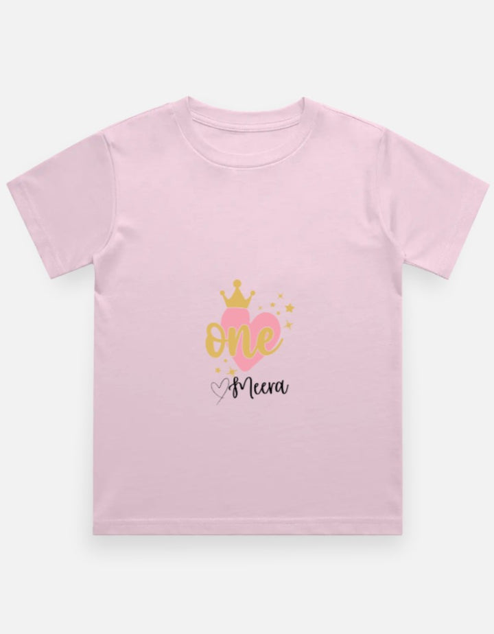 Baby's 1st Birthday T-Shirt - Personalized First Birthday Tee – Custom from Glamlittles