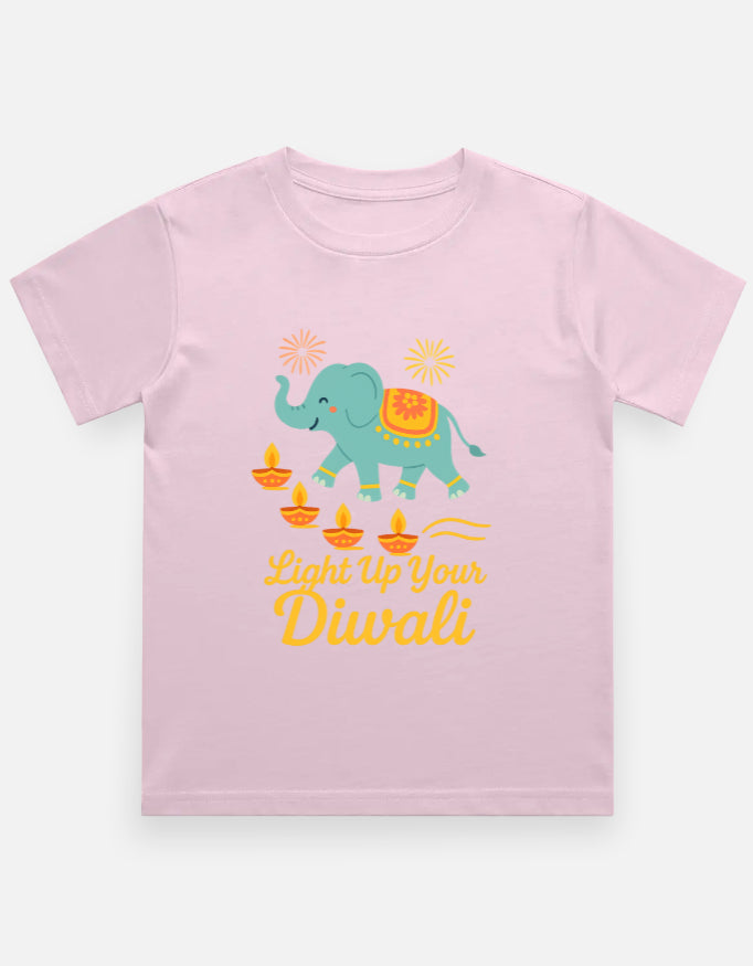Diwali Family Combo T-Shirts | Parents & Kids Outfit