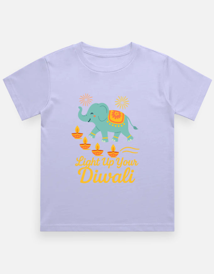 Diwali Family Combo T-Shirts | Parents & Kids Outfit
