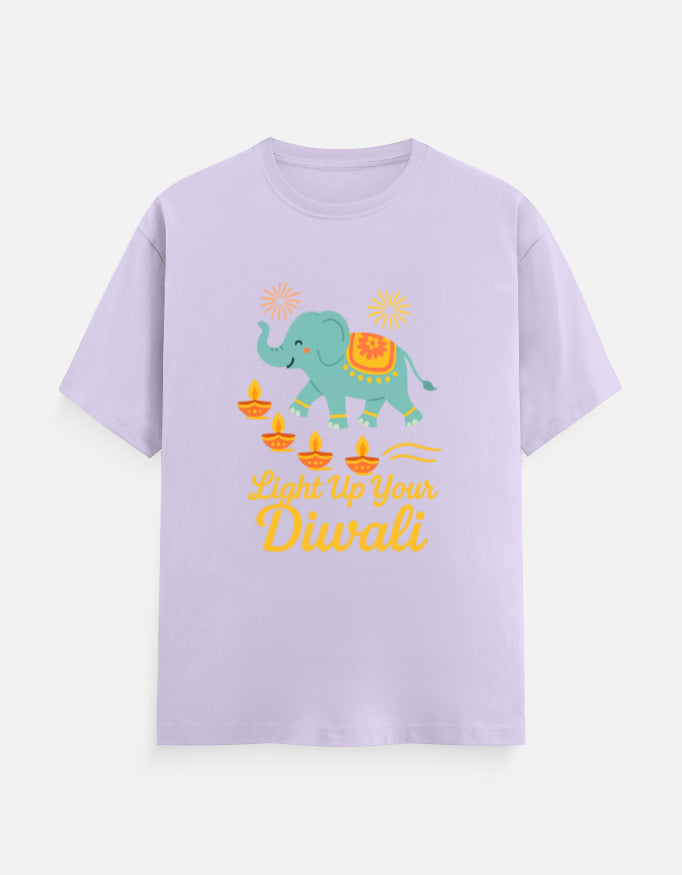 Diwali Family Combo T-Shirts | Parents & Kids Outfit