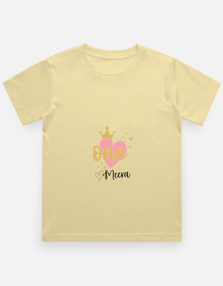 Baby's 1st Birthday T-Shirt - Personalized First Birthday Tee – Custom from Glamlittles